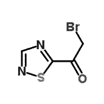 CAS 登录号：92845-72-2， 2-溴-1-(1,2,4-噻二唑-5-基)乙酮