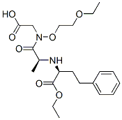 CAS 登录号：92892-92-7， 2-[[(2S)-2-[[(1S)-1-乙氧基羰基-3-苯基-丙基]氨基]丙酰基]-(2 -乙氧基乙氧基)氨基]乙酸