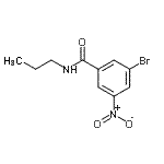 CAS#: 929000-38-4, 3-Bromo-5-nitro-N-propylbenzamide