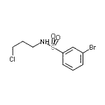 CAS#: 929000-46-4, 3-Bromo-N-(3-chloropropyl)benzenesulfonamide