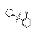 CAS#: 929000-58-8, 1-[(2-Bromophenyl)sulfonyl]pyrrolidine