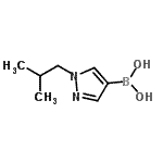 CAS#: 929094-25-7, (1-Isobutyl-1H-pyrazol-4-yl)boronic acid