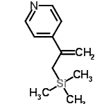 CAS#: 92915-12-3, 4-[3-(Trimethylsilyl)-1-propen-2-yl]pyridine