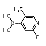 CAS#: 929194-41-2, (2-Fluoro-5-methyl-4-pyridinyl)boronic acid