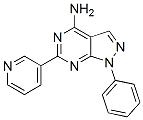 CAS#: 92964-43-7, 1-Phenyl-6-(3-Pyridinyl)-1H-Pyrazolo[3,4-d]Pyrimidin-4-Amine