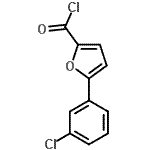 CAS#: 92973-26-7, 5-(3-Chlorophenyl)-2-furoyl chloride