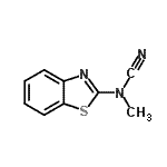 CAS#: 92987-72-9, 1,3-Benzothiazol-2-yl(methyl)cyanamide