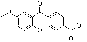 CAS#: 93012-66-9, 4-(2,5-Dimethoxybenzoyl)benzoic acid