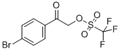 CAS#: 93128-04-2, 1,1,1-Trifluoro-Methanesulfonic Acid 2-(4-Bromophenyl)-2-Oxoethyl Ester