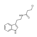 CAS#: 93187-18-9, 3-Chloro-N-[2-(1H-indol-3-yl)ethyl]propanamide