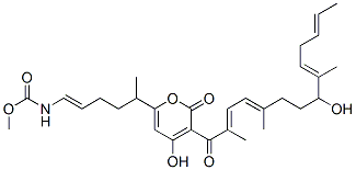 CAS#: 93195-32-5, [5-[4-Hydroxy-3-(8-Hydroxy-2,5,9-Trimethyl-1-Oxo-2,4,9,12-Tetradecatetrenyl)-2-Oxo-2H-Pyran-6-Yl]-1-Hexenyl]Carbamic Acid Methyl Ester