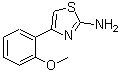 CAS 登录号：93209-95-1， 4-(2-甲氧基苯基)-1,3-噻唑-2-胺