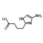 CAS#: 933705-03-4, 4-(4-Amino-1H-imidazol-2-yl)butanoic acid
