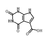 CAS#: 933721-68-7, 2,4-Dioxo-2,3,4,7-tetrahydro-1H-pyrrolo[2,3-d]pyrimidine-5-carboxylic acid