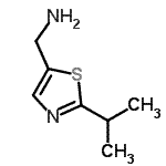 CAS#: 933734-30-6, 1-(2-Isopropyl-1,3-thiazol-5-yl)methanamine