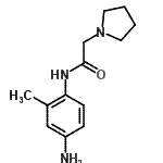CAS 登录号：933735-22-9， N-(4-氨基-2-甲基苯基)-2-(1-吡咯烷基)乙酰胺