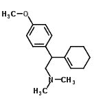 CAS#: 93413-57-1, 2-(1-Cyclohexen-1-yl)-2-(4-methoxyphenyl)-N,N-dimethylethanamine