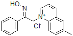 CAS#: 93446-10-7, 1-(2-Phenyl-2-Hydroxyiminoethyl)-1-(6-Methylquinolinium) chloride