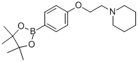 CAS#: 934586-49-9, 1-{2-[4-(4,4,5,5-Tetramethyl-[1,3,2]Dioxaborolan-2-Yl)-Phenoxy]-Ethyl}-Piperidine