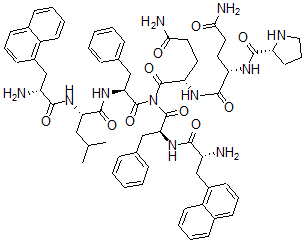 CAS 登录号：93490-35-8， 4-脯氨酰-7,9-萘基丙氨酰-11-苯丙氨酸-物质 P (4-11)
