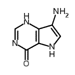 CAS#: 93587-28-1, 7-Amino-1,5-dihydro-4H-pyrrolo[3,2-d]pyrimidin-4-one