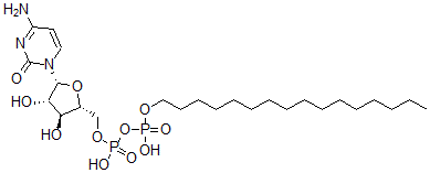 CAS#: 93605-01-7, P(1)-(1-Hexadecyl)-P(2)-(1-beta-Arabinofuranosylcytosin-5'-Yl)Pyrophosphate