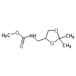 CAS#: 936332-36-4, Methyl [(2,2-dimethyl-1,3-dioxolan-4-yl)methyl]carbamate