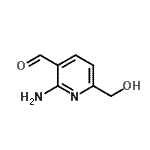 CAS#: 936344-70-6, 2-Amino-6-(hydroxymethyl)nicotinaldehyde
