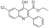 CAS#: 93663-74-2, 3-Quinolinecarboxylic Acid, 6-Chloro-4-Hydroxy-2-Phenyl-, Ethyl Ester