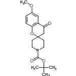 CAS#: 936648-32-7, 2-Methyl-2-propanyl 6-methoxy-4-oxo-3,4-dihydro-1'H-spiro[chromene-2,4'-piperidine]-1'-carboxylate