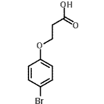 CAS 登录号：93670-18-9， 3-(4-溴苯氧基)丙酸