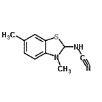 CAS#: 93689-10-2, (3,6-Dimethyl-2,3-dihydro-1,3-benzothiazol-2-yl)cyanamide