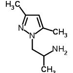 CAS 登录号：936940-34-0， 1-(3,5-二甲基-1H-吡唑-1-基)-2-丙胺