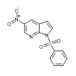 CAS#: 937012-11-8, 5-Nitro-1-(phenylsulfonyl)-1H-pyrrolo[2,3-b]pyridine