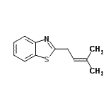 CAS#: 93702-94-4, 2-(3-Methyl-2-buten-1-yl)-1,3-benzothiazole