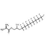 CAS#: 93706-76-4, 4,4,5,5,6,6,7,7,8,8,9,9,10,10,11,11,11-Heptadecafluoro-2-hydroxyundecyl methacrylate