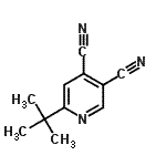 CAS 登录号：937615-39-9， 6-(2-甲基-2-丙基)-3,4-吡啶二甲腈