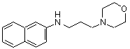 CAS#: 93762-06-2, N-2-Naphthalenyl-4-Morpholinepropanamine