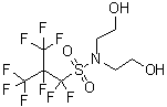 CAS#: 93762-12-0, 1,1,2,3,3,3-Hexafluoro-N,N-Bis(2-Hydroxyethyl)-2-(Trifluoromethyl)-1-Propanesulfonamide