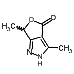 CAS#: 937661-33-1, 3,6-Dimethyl-2,6-dihydro-4H-furo[3,4-c]pyrazol-4-one