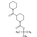 CAS#: 937724-76-0, 2-Methyl-2-propanyl 3-(1-piperidinylcarbonyl)-1-piperidinecarboxylate