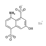 CAS#: 93776-87-5, 8-amino-3-hydroxy-1,5-Naphthalenedisulfonate sodium salt (1:1)