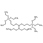 CAS#: 93777-97-0, 9-[Bis(allyloxy)methyl]-4,4,14,14-tetraethoxy-3,8,10,15-tetraoxa-4,14-disilaheptadecane