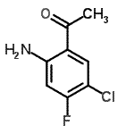 CAS#: 937816-85-8, 1-(2-Amino-5-chloro-4-fluorophenyl)ethanone
