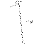 CAS#: 93783-35-8, 1-(2-Aminoethyl)-2-henicosyl-3-methylimidazolidin-1-ium methyl sulfate