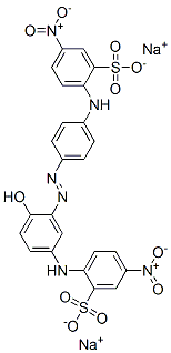 CAS#: 93803-40-8, 2-[[4-[[2-Hydroxy-5-[(4-Nitro-2-Sulfophenyl)Amino]Phenyl]Azo]Phenyl]Amino]-5-Nitro-Benzenesulfonic Acid Disodium Salt
