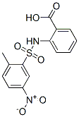 CAS 登录号：93805-04-0， 2-[[(2-甲基-5-硝基苯基)磺酰基]氨基]苯甲酸