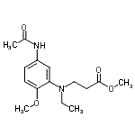 CAS#: 93805-19-7, Methyl N-(5-acetamido-2-methoxyphenyl)-N-ethyl-beta-alaninate