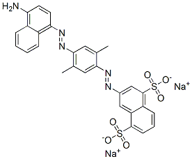 CAS#: 93805-43-7, Disodium 3-[[4-[(4-Amino-1-Naphthyl)Azo]-2,5-Dimethylphenyl]Azo]Naphthalene-1,5-Disulphonate