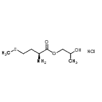 CAS#: 93805-90-4, 2-Hydroxypropyl L-methioninate hydrochloride (1:1)